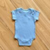 fernandaramoskids com br Body Infantil Básico Manga Curta Azul 2