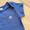 fernandaramoskids com br Body Infantil Básico Manga Curta Azul Marinho 1