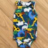 Body Infantil Básico Regata Safari Fernanda Ramos Kids