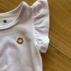 fernandaramoskids com br Body Infantil Feminino Básico Manga Curta Branco1