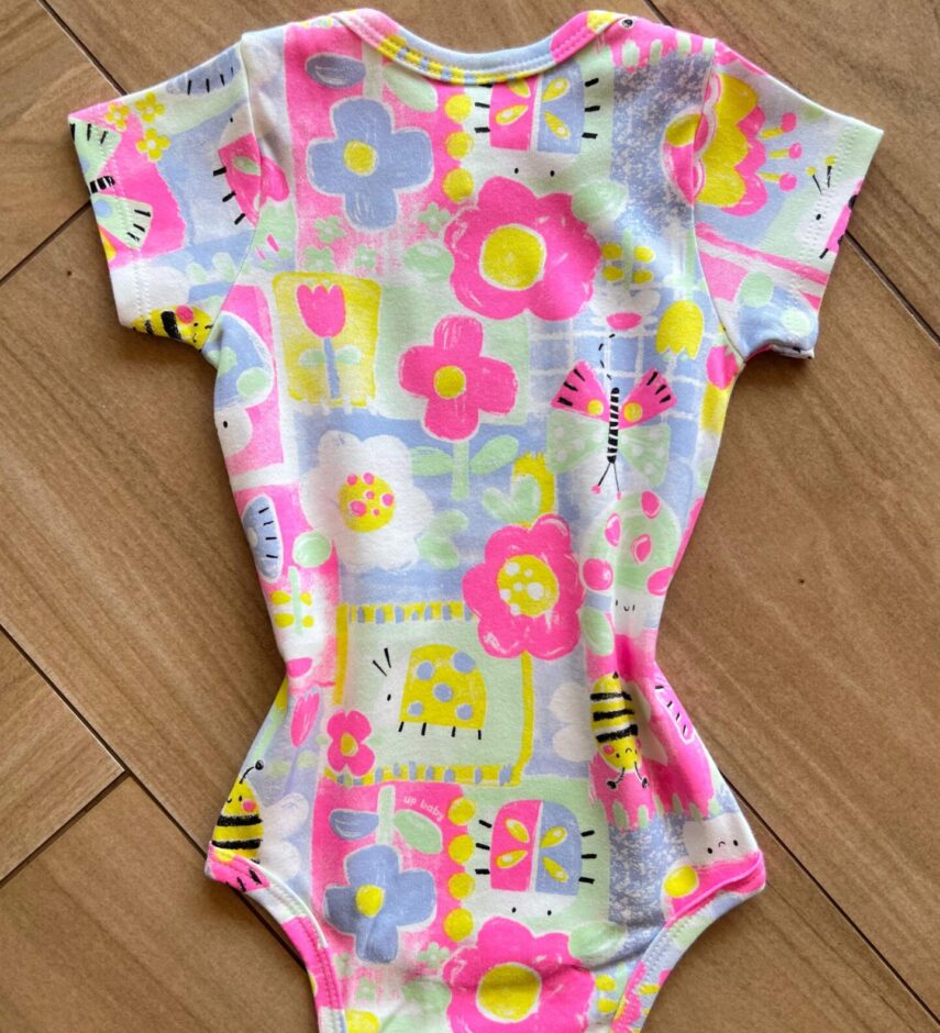 fernandaramoskids com br Body Infantil Feminino Básico Manga Curta em Suedine Colorido2