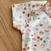 fernandaramoskids com br Body Infantil Feminino Básico Manga Curta em Suedine Off White1