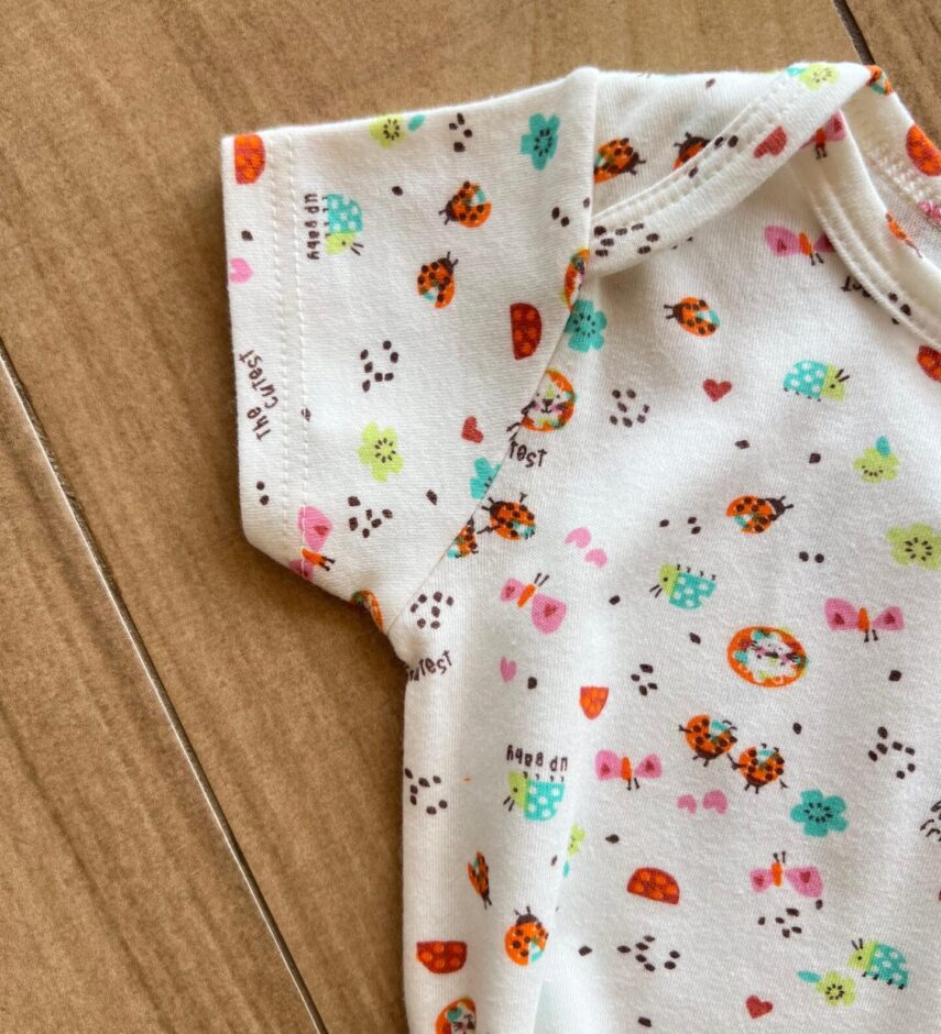 fernandaramoskids com br Body Infantil Feminino Básico Manga Curta em Suedine Off White1