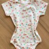 fernandaramoskids com br Body Infantil Feminino Básico Manga Curta em Suedine Off White2