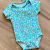fernandaramoskids com br Body Infantil Feminino Manga Curta Estampa Oncinha Verde1