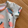 fernandaramoskids com br Body Infantil Feminino Manga Curta Pássaros Brilhantes Verde1