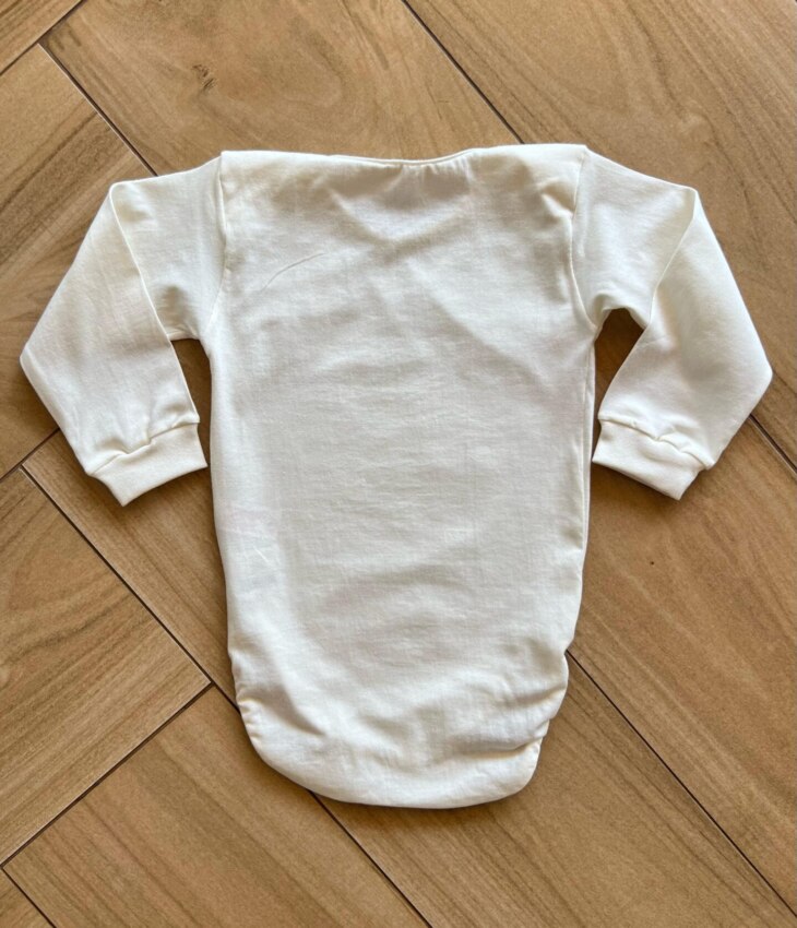 fernandaramoskids com br Body Infantil Feminino Manga Longa com Fecho Off White2
