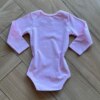 fernandaramoskids com br Body Infantil Feminino Manga Longa Rosa Bebê2