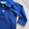 fernandaramoskids com br Body Infantil Maculino Gola e Manga Longa Azul Marinho1