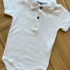 fernandaramoskids com br Body Infantil Manga Curta Gola Polo Branco Suedine 1