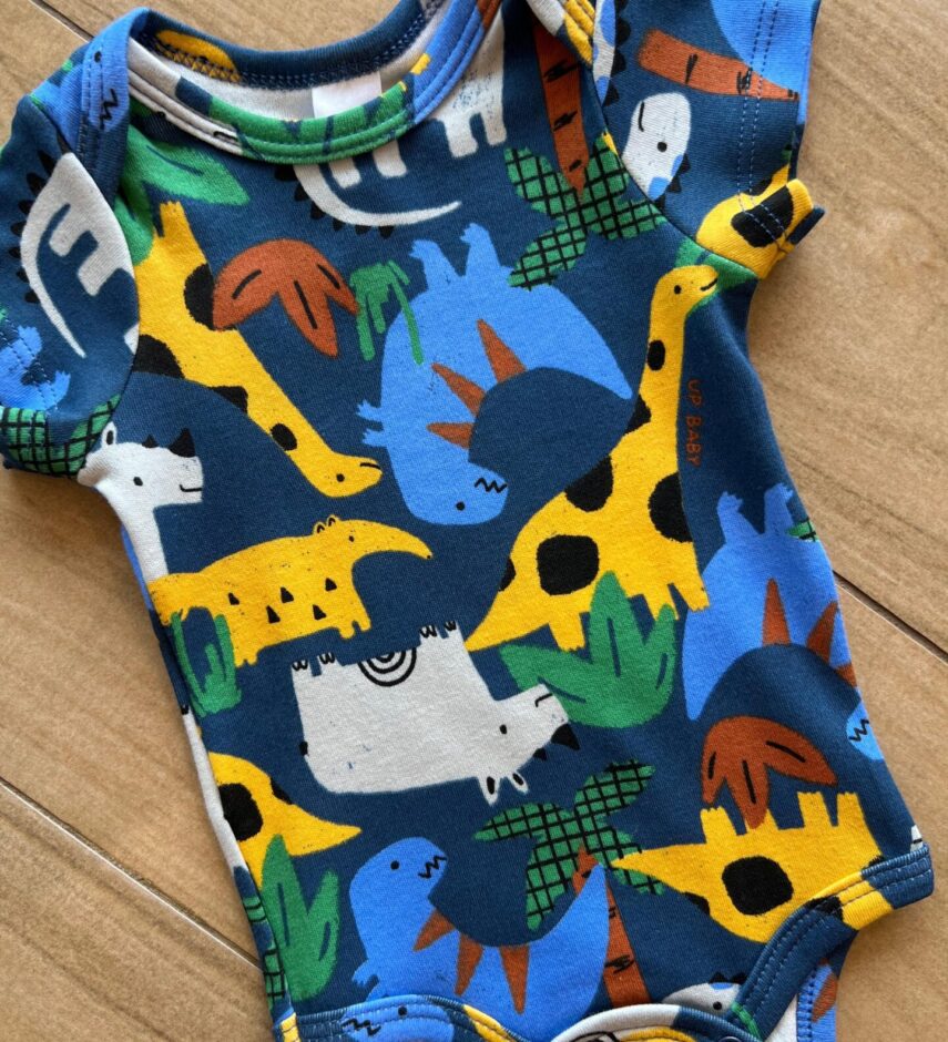 fernandaramoskids com br Body Infantil Manga Curta Suedine Dino 1