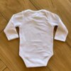 Body Infantil Unissex Térmico com Fecho Branco Fernanda Ramos Kids