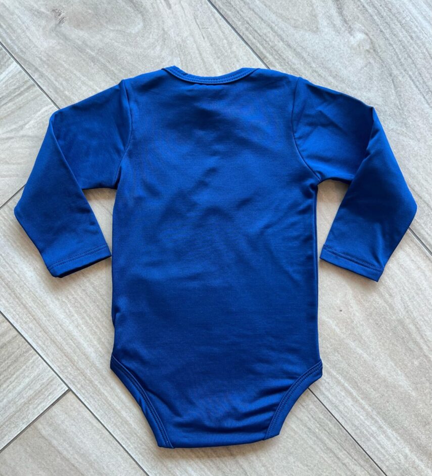 fernandaramoskids com br Body Infantil Unissex Térmico Manga Longa com Fecho Azul2