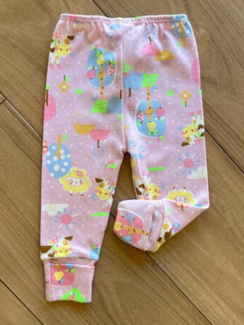 Calça Infantil Feminina em Suedine Estampa Lilás Fernanda Ramos Kids