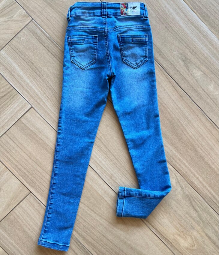 Calça Infantil Feminina Jeans Skinny Fernanda Ramos Kids