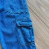 fernandaramoskids com br Calça Juvenil Feminina Jeans Wide Leg Cargo1