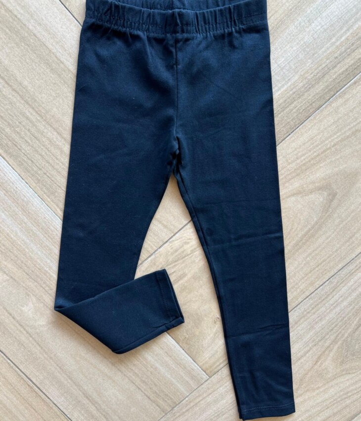 Calça Legging Feminina Infantil Preta Fernanda Ramos Kids