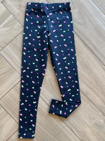 Calça Legging Infantil Feminina Básica Estampa Bolinhas Fernanda Ramos Kids