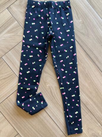 Calça Legging Infantil Feminina Básica Estampa Bolinhas Fernanda Ramos Kids