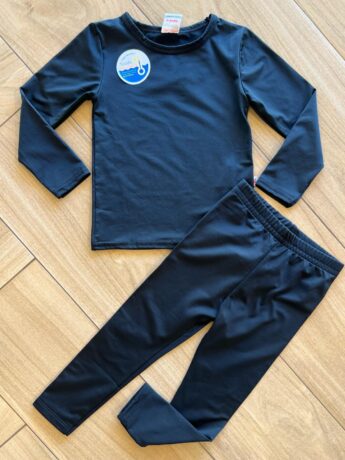 fernandaramoskids com br Calça Legging Unissex Infantil Térmica Preta1