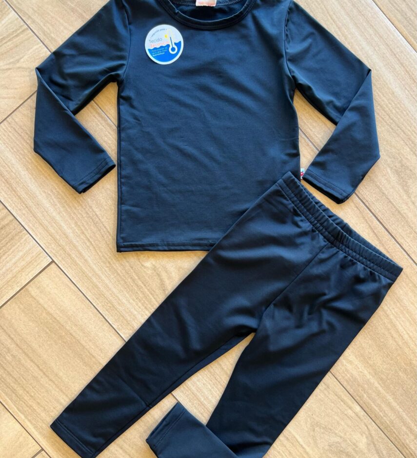 fernandaramoskids com br Calça Legging Unissex Infantil Térmica Preta1
