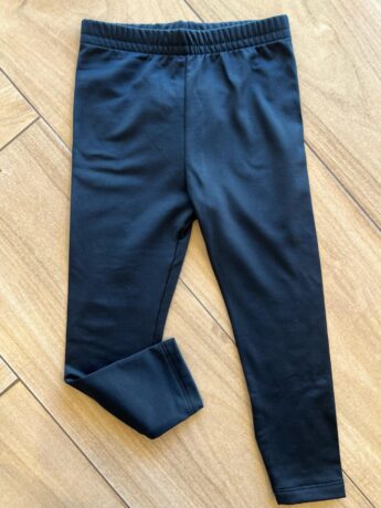 Calça Legging Unissex Infantil Térmica Preta Fernanda Ramos Kids