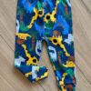 Calça Masculina Infantil em Suedine Estampada Dinossauros Fernanda Ramos Kids