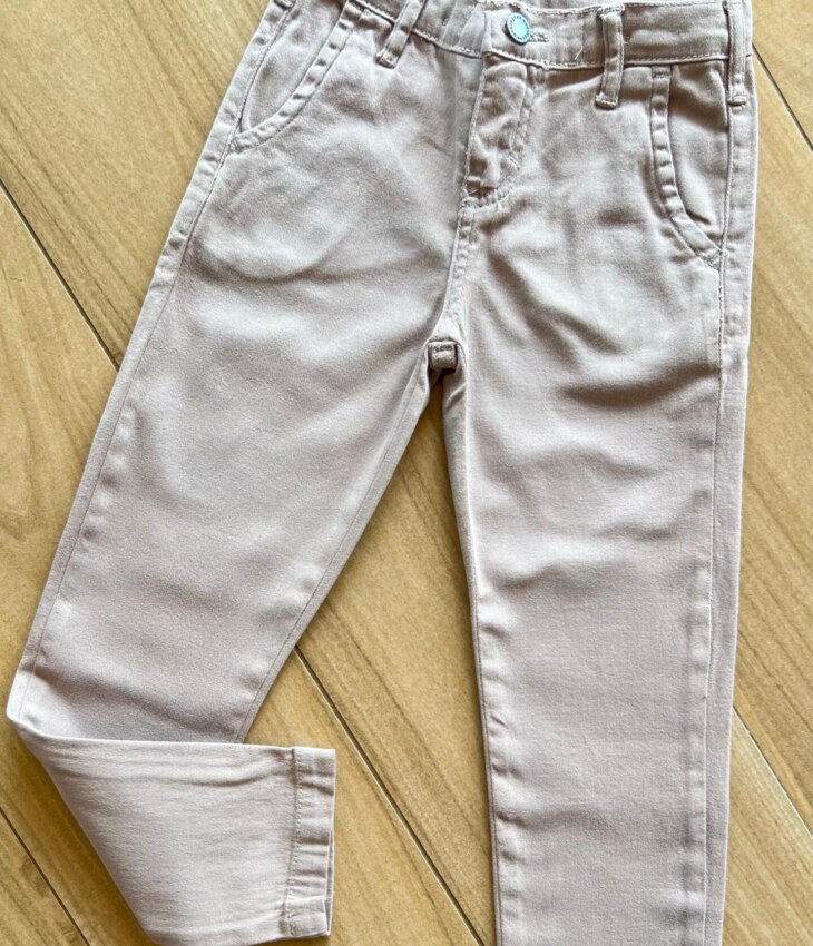 fernandaramoskids com br Calça Masculina Infantil Jeans Chino1