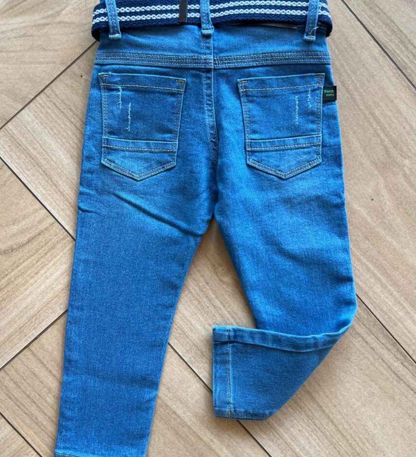 fernandaramoskids com br Calça Masculina Infantil Jeans com Cinto2