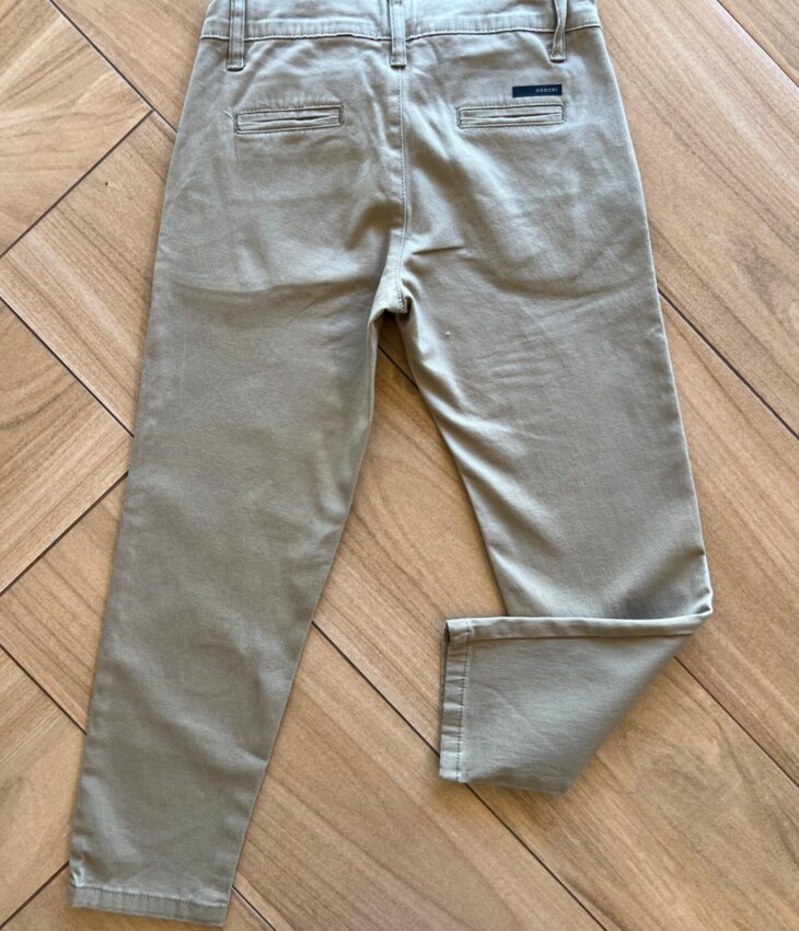 fernandaramoskids com br Calça Masculina Infantil Sarja Caqui 3
