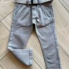 Calça Masculina Infantil Sarja com Cinto Caqui Fernanda Ramos Kids