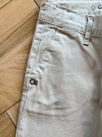 fernandaramoskids com br Calça Masculina Infantil Sarja Essencial Color Bege1