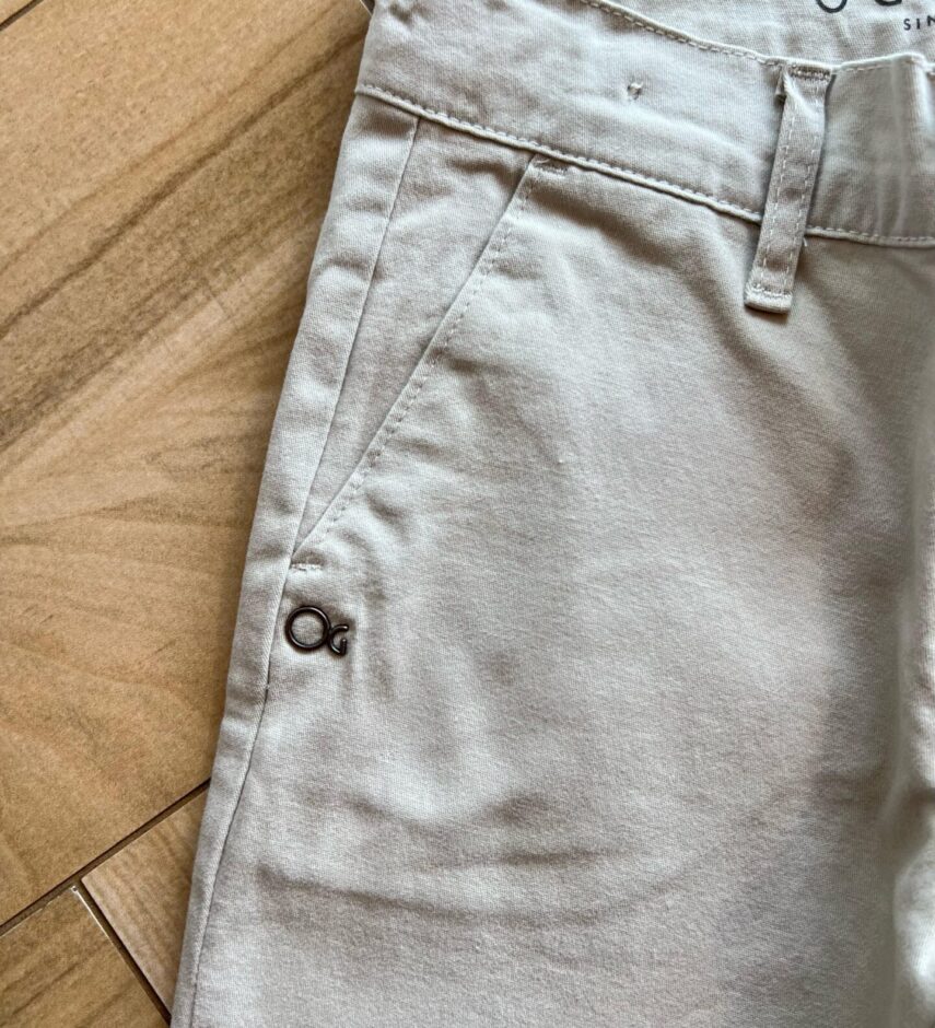 fernandaramoskids com br Calça Masculina Infantil Sarja Essencial Color Bege1