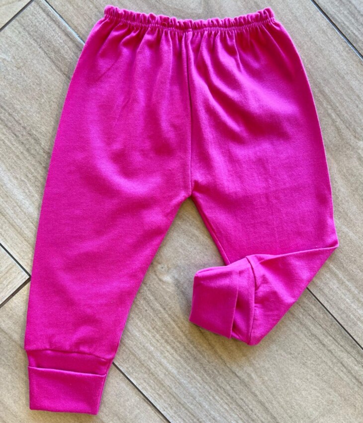 Calça Mijão Infantil Feminina Pink Fernanda Ramos Kids