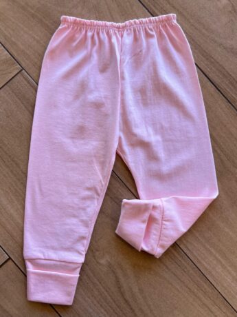Calça Mijão Infantil Feminina Rosa Bebê Fernanda Ramos Kids