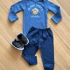 Calça Mijão Masculina Infantil Azull da Fernanda Ramos Kids