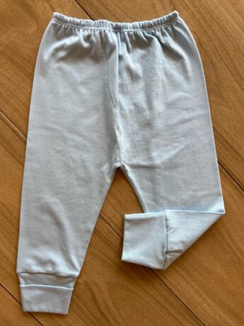Calça Mijão Unissex Infantil Azul Bebê Fernanda Ramos Kids