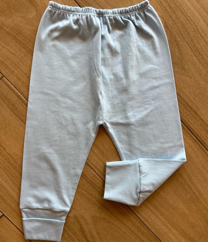 Calça Mijão Unissex Infantil Azul Bebê Fernanda Ramos Kids