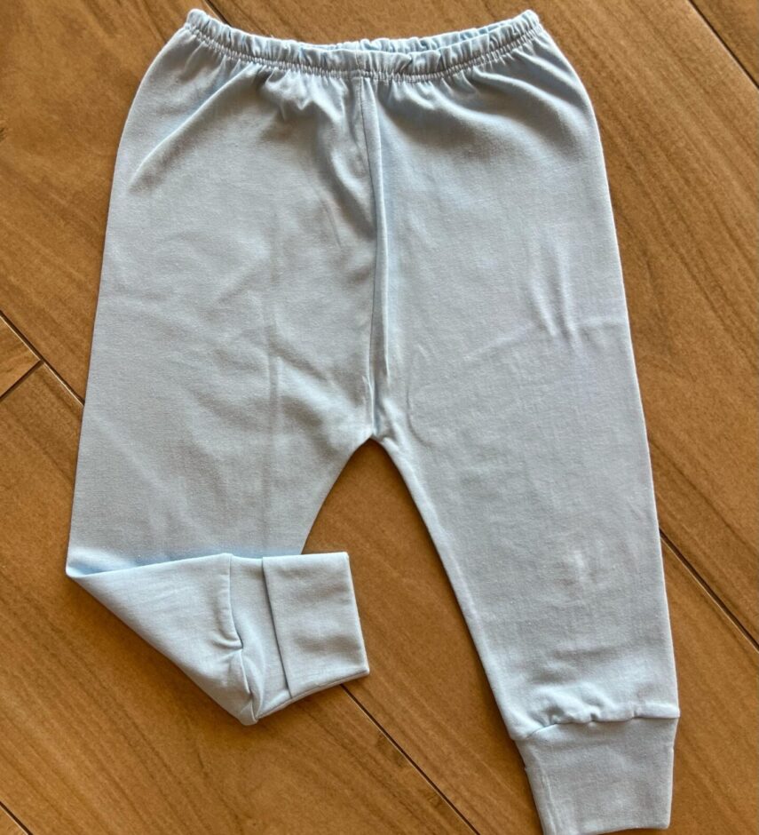 Calça Mijão Unissex Infantil Azul Bebê Fernanda Ramos Kids