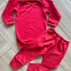 fernandaramoskids com br Calça Mijão Unissex Infantil Vermelha1