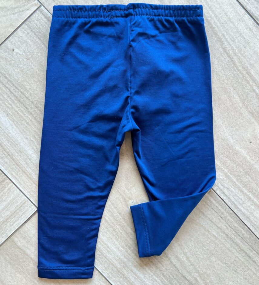Calça Calça Unissex Infantil Térmica Azul Fernanda Ramos Kids
