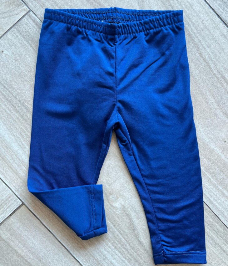 Calça Calça Unissex Infantil Térmica Azul Fernanda Ramos Kids