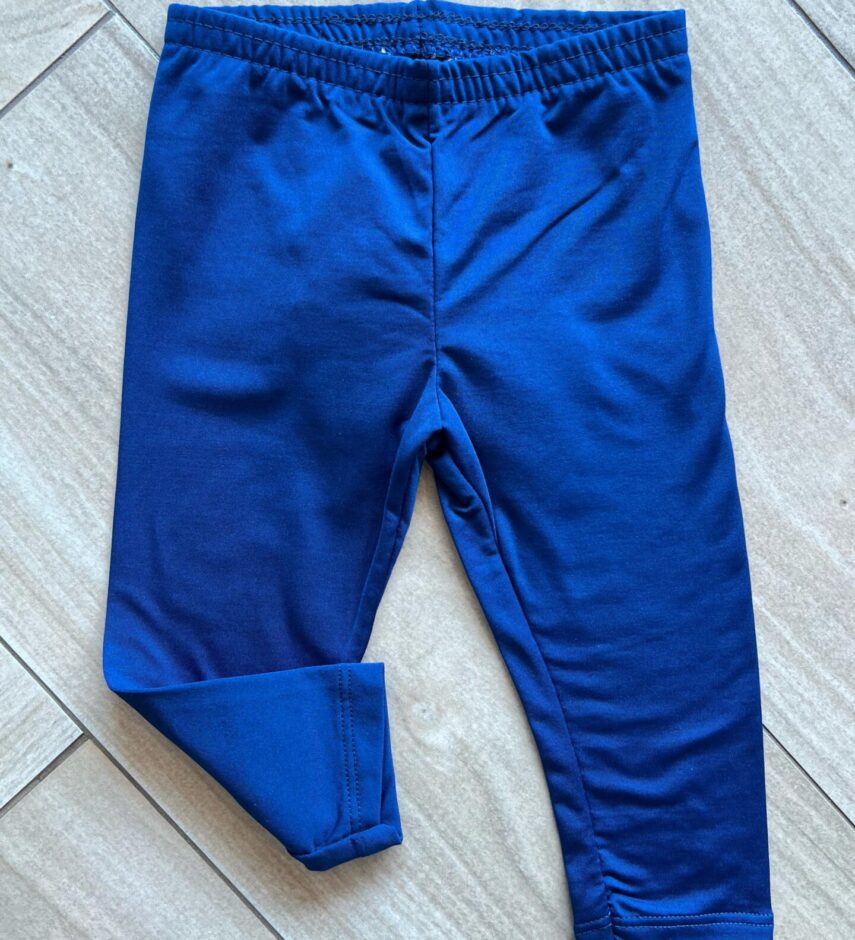 Calça Calça Unissex Infantil Térmica Azul Fernanda Ramos Kids