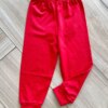Calça Unissex Infantil Vermelha Fernanda Ramos Kids