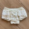 Calcinha Infantil Feminina Detalhe em Laise Amarela Fernanda Ramos Kids
