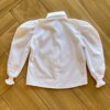 fernandaramoskids com br Camisa Infantil Feminina Manga Longa Detalhe no Punho Branca2