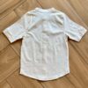 fernandaramoskids com br Camisa Infantil Masculina Manga Curta Folhagem Cru2
