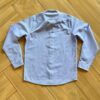 fernandaramoskids com br Camisa Infantil Masculina Manga Longa Essencial Azul Mesclada2