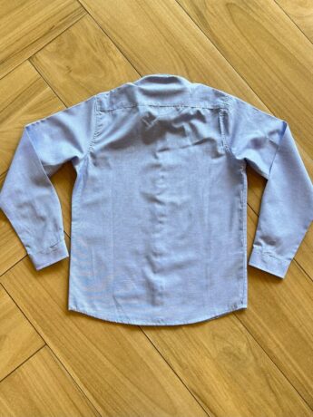 fernandaramoskids com br Camisa Infantil Masculina Manga Longa Essencial Azul Mesclada2