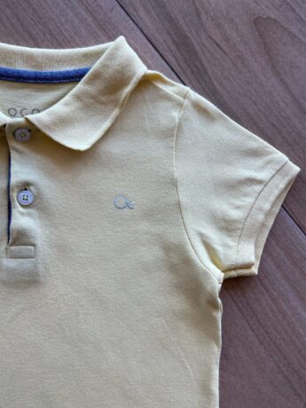 fernandaramoskids com br Camisa Infantil Masculina Polo Básica Amarela1